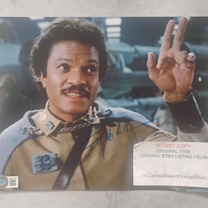 Billy Dee Williams Hand Signed Autograph 8x10 Photo COA Star Wars