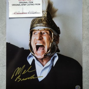 Mel Brooks handgesigneerde handtekening 8 x 10 foto COA