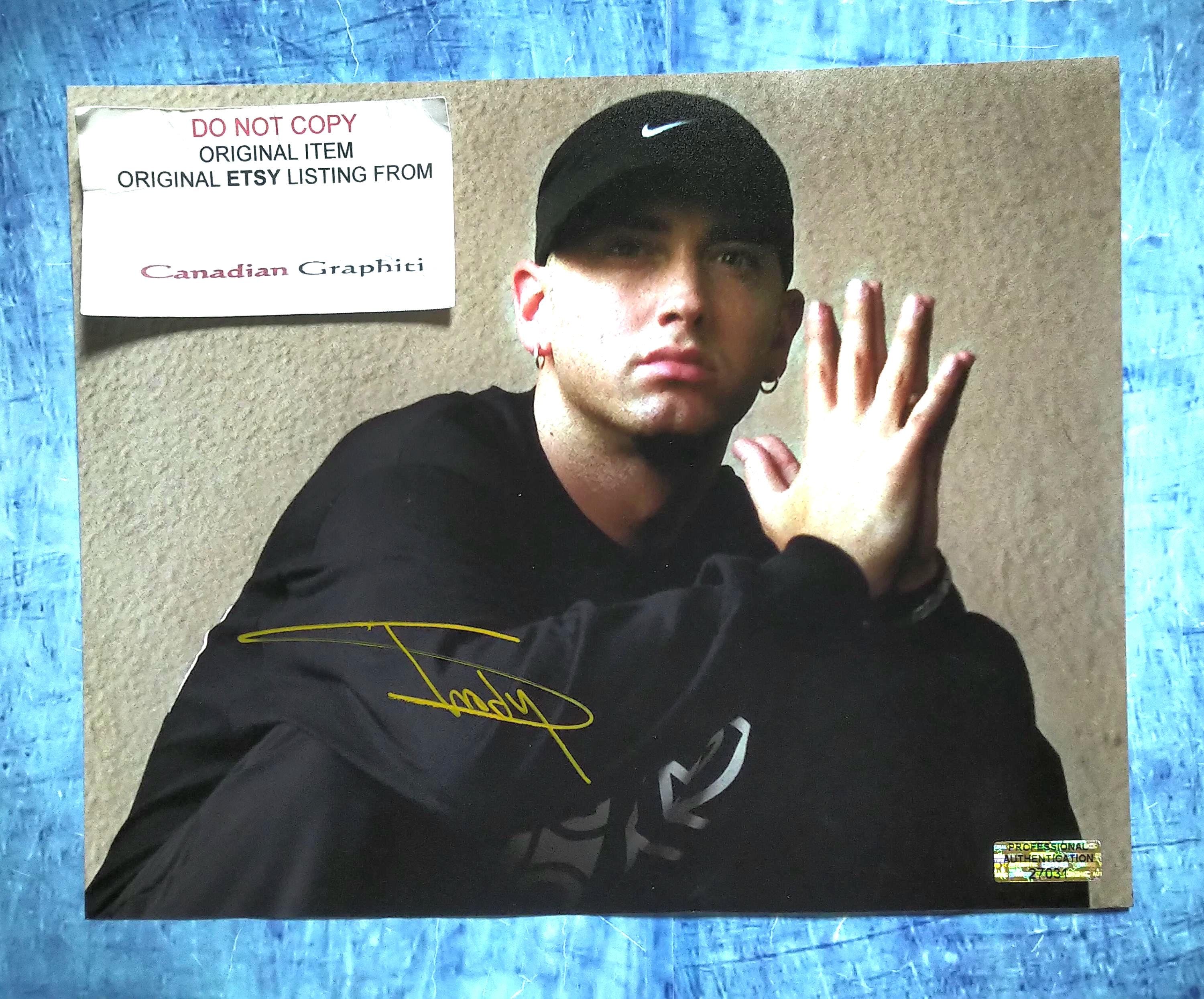 Eminem autograph - Etsy 日本