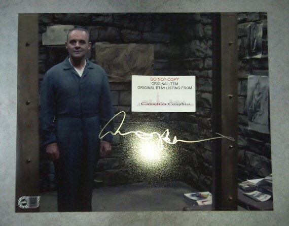 羊たちの沈黙、アンソニー・ホプキンス直筆サイン アンソニー