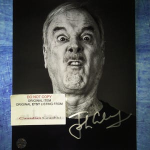 John Cleese Hand Signed Autograph 8x10 Photo COA