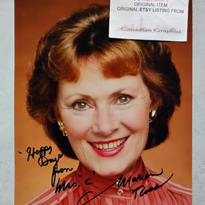 Marion Ross Hand Signed Autograph 8x10 Photo COA Happy Days