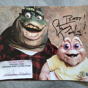 Stuart Pankin Hand Signed Autograph 8x10 Photo BAS COA Dinosaurs