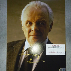 Anthony Hopkins Hand Signed Autograph 11x14 Photo SWAU COA