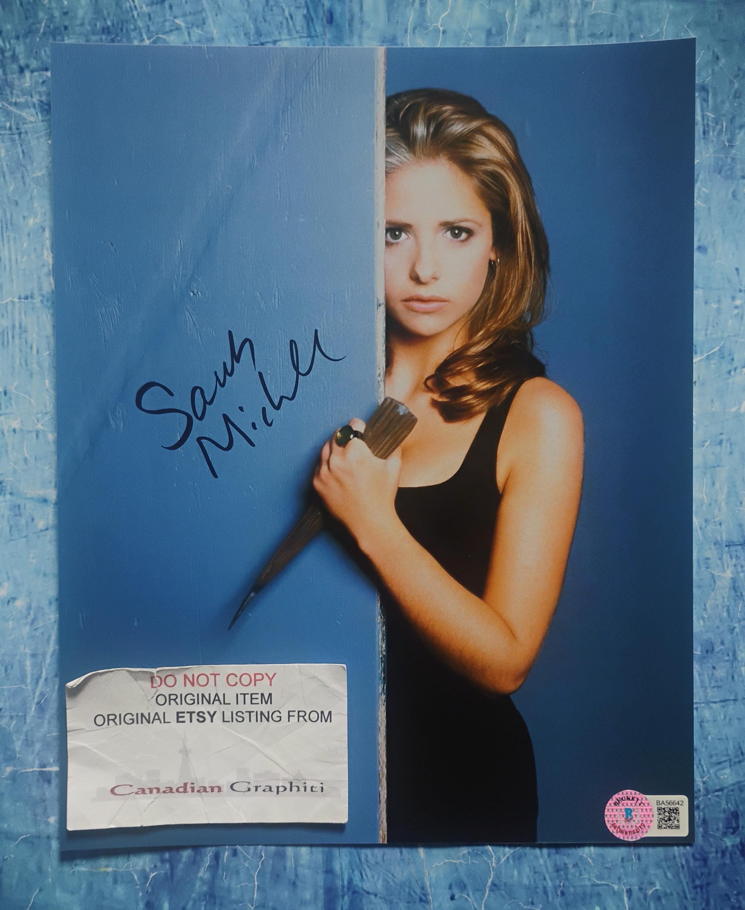Sarah Michelle Gellar Autograph - Etsy Sarah Michelle Gellar Autograph - Etsy