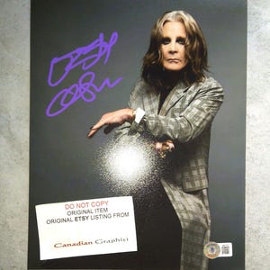 Signed ozzy osbourne memorabilia - Etsy 日本