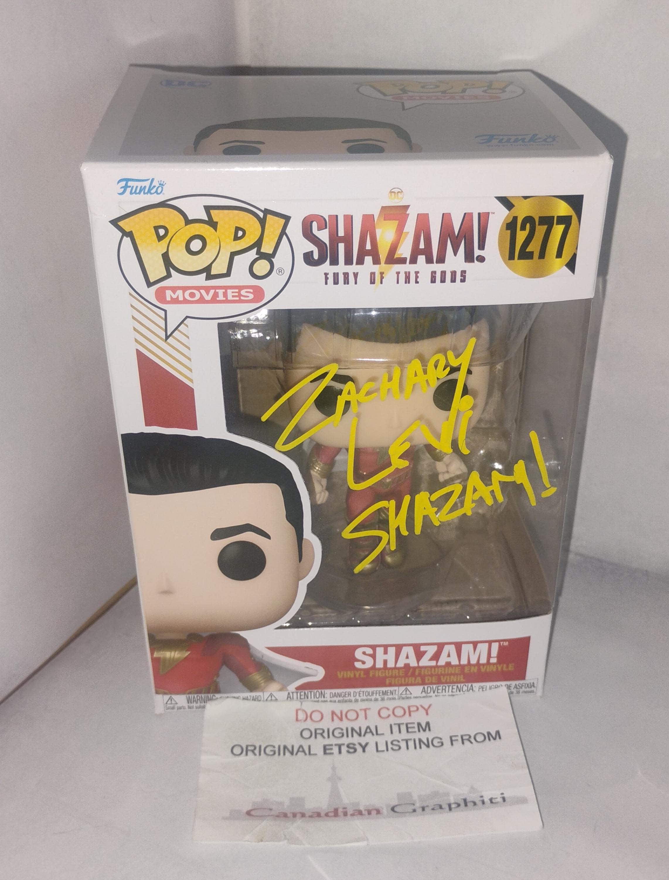 Zachary Levi Signed - Etsy