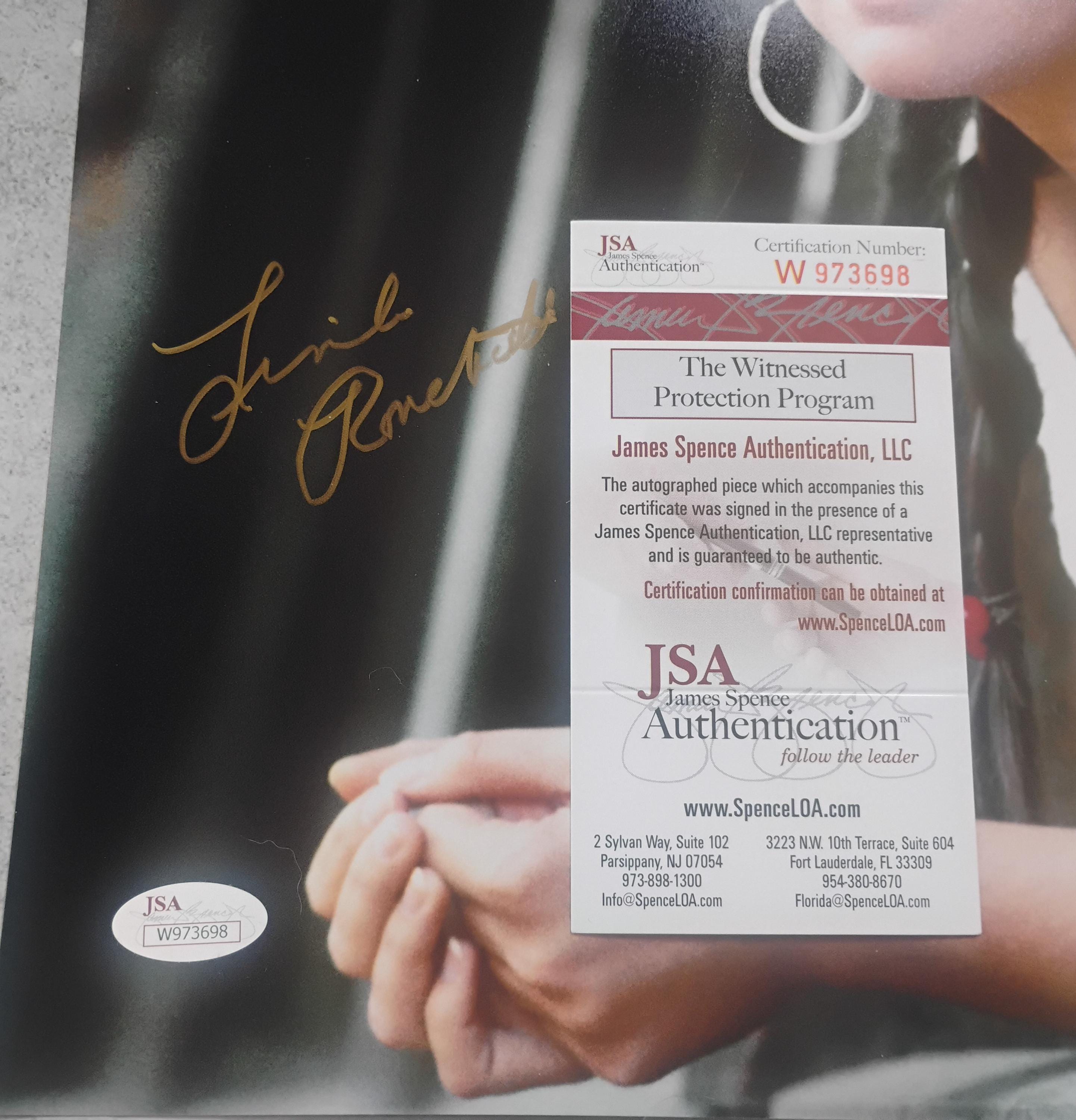 Linda Ronstadt Hand Signed Autograph 11x14 Photo JSA COA - Etsy