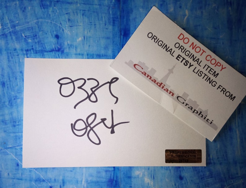 ozzy osbourne signature value