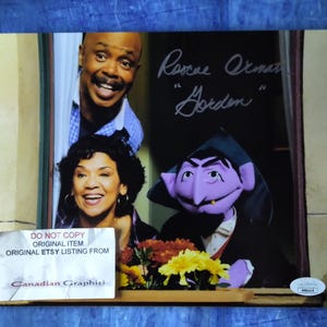 Roscoe Orman Hand Signed Autograph 8x10 Photo JSA COA