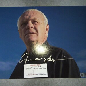 Anthony Hopkins Hand Signed Autograph 11x14 Photo SWAU COA