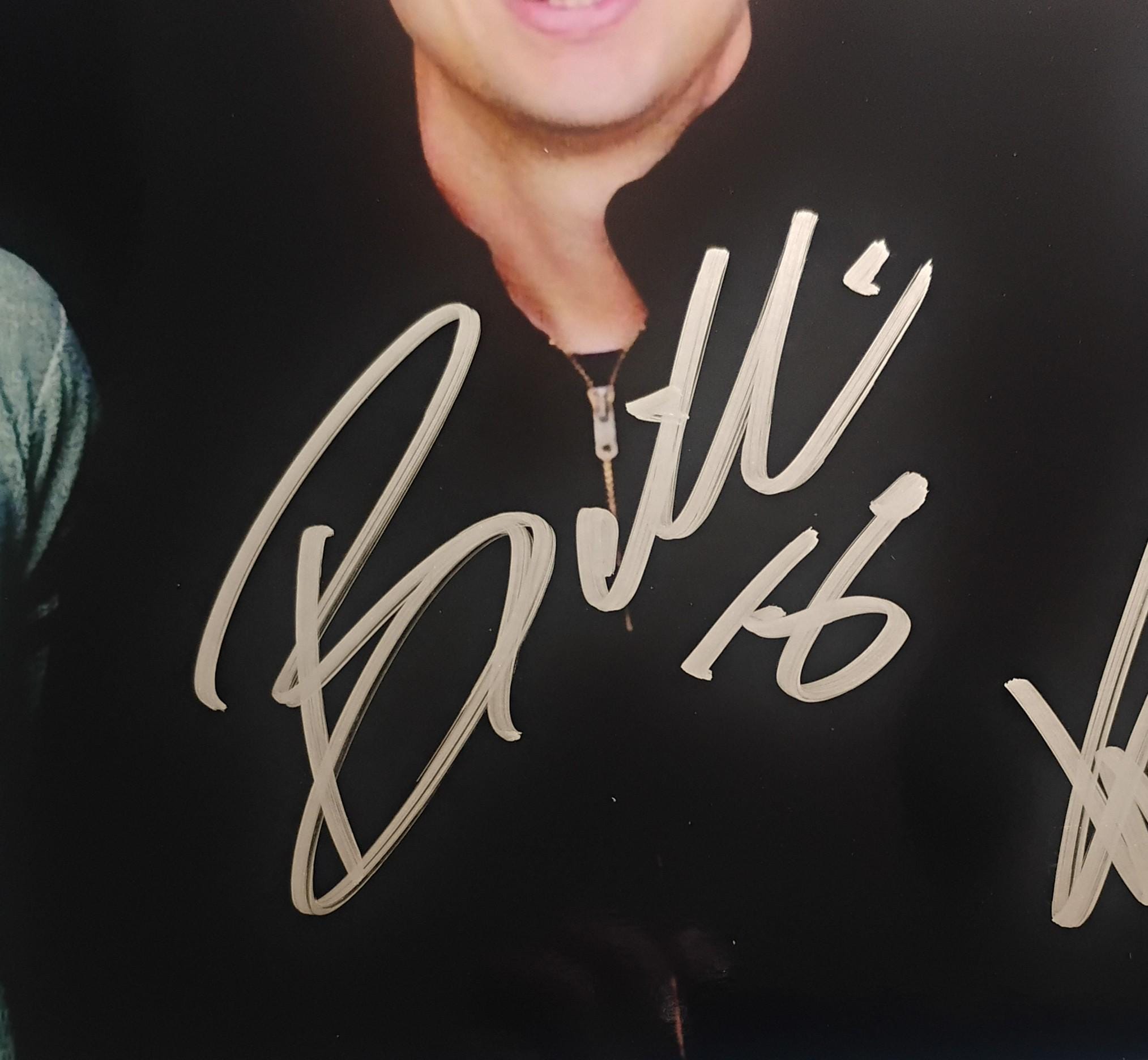 Green Day Hand Signed Autograph 8x10 Photo COA Billie Joe