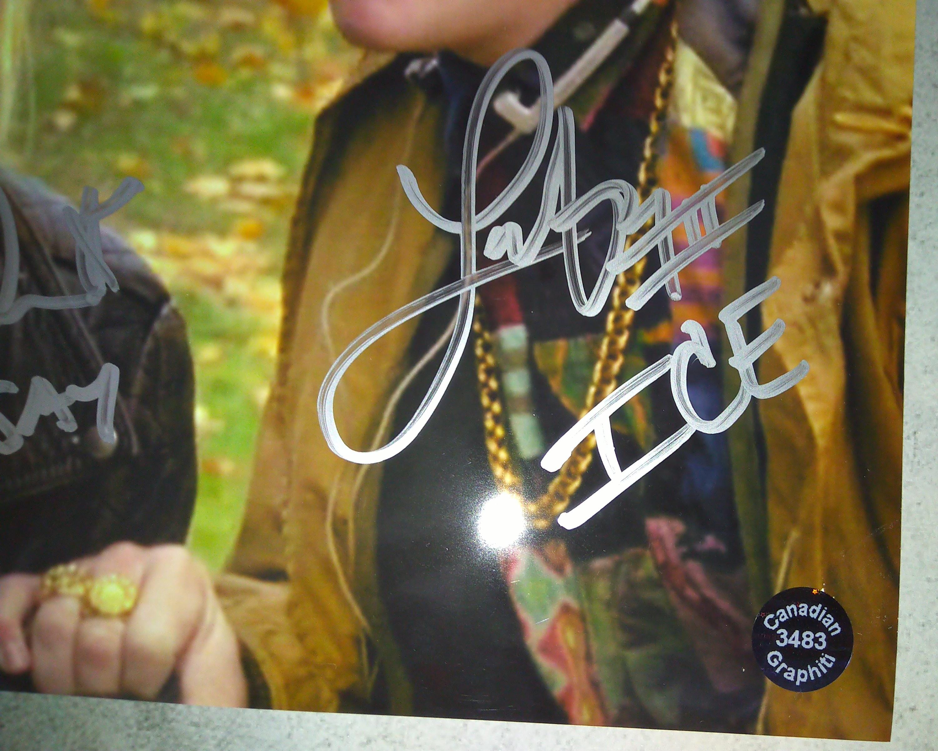 トビアス・ジェリネック＆ラリー・バグビー直筆サイン入り8x10写真 JSA