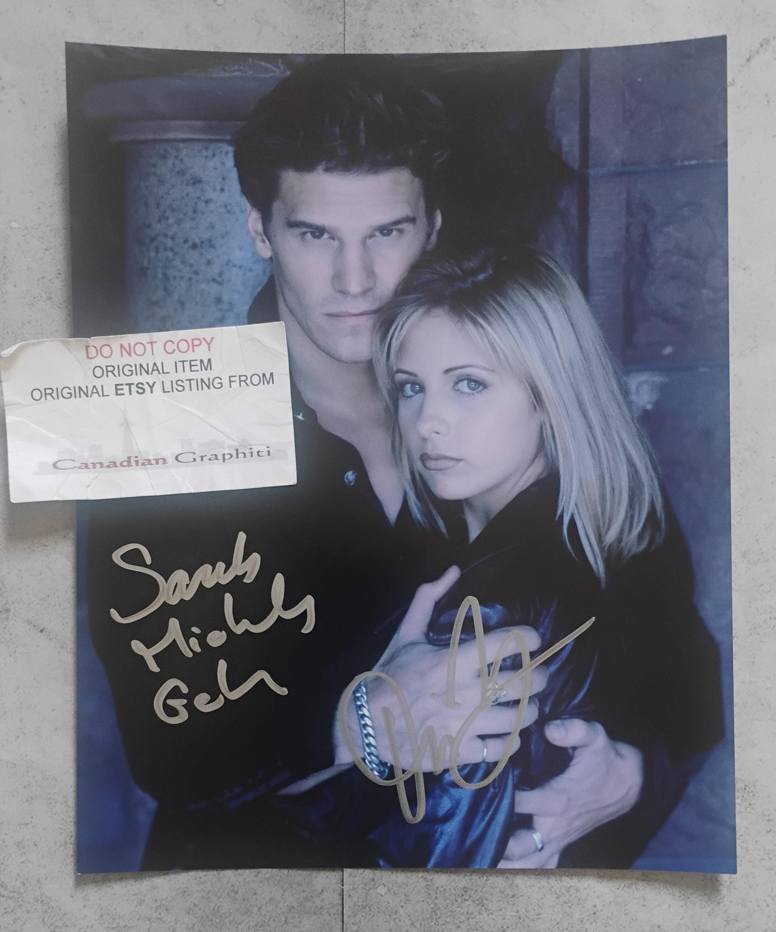 Sarah Michelle Gellar Autograph - Etsy
