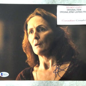 Fiona Shaw Hand Signed Autograph 8x10 Photo BAS COA
