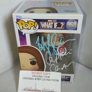 Hayley Atwell Hand Signed Autograph Funko Pop COA