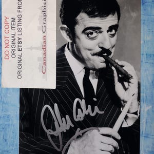 John Astin Hand Signed Autograph Photo COA