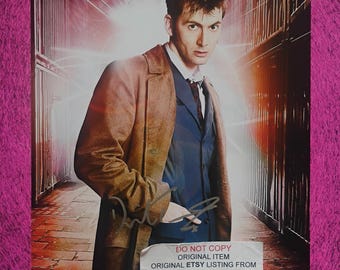 David Tennant Hand Signed Autograph 8x10 Photo BAS COA Doctor Who