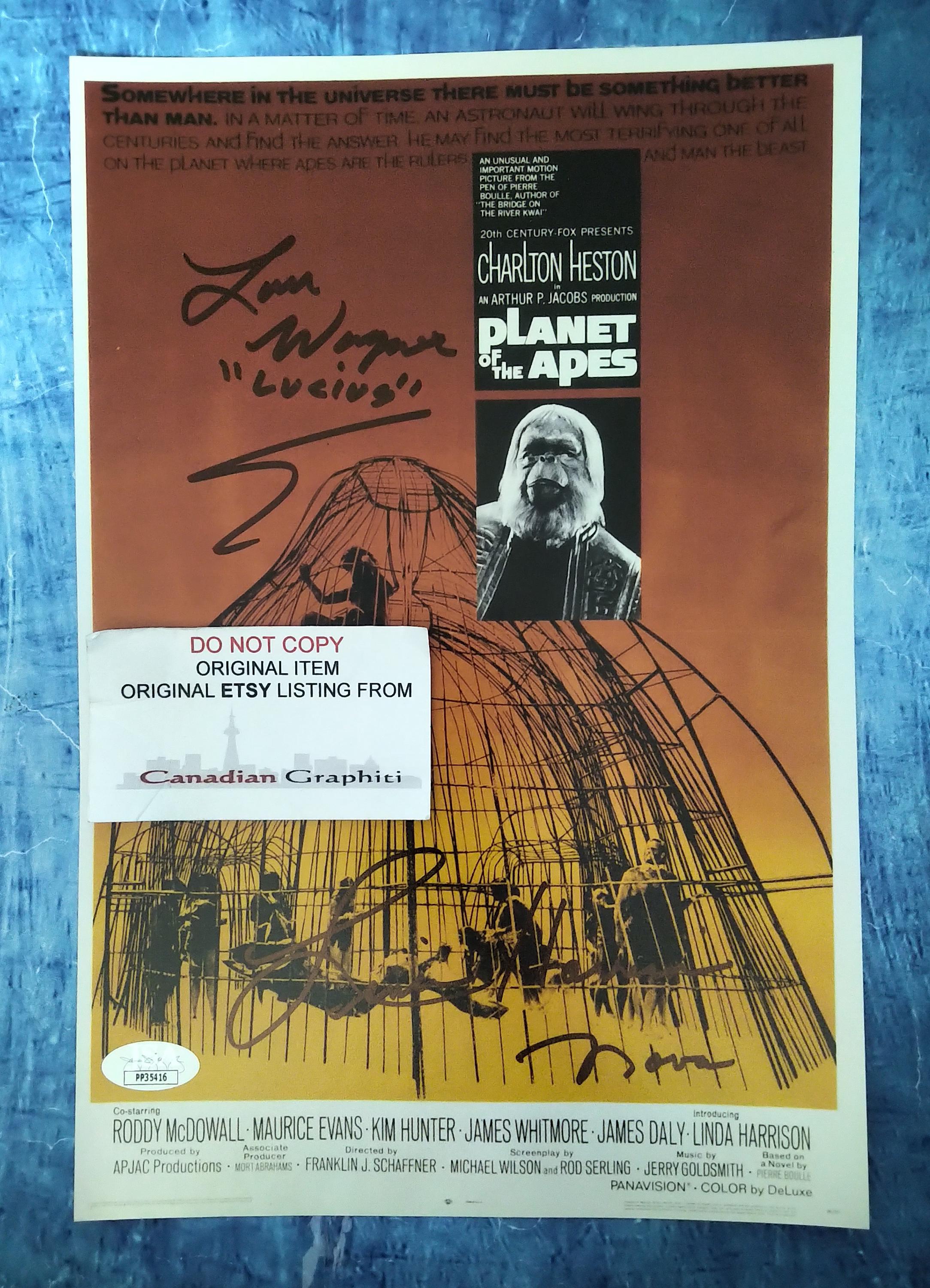 【超貴重】直筆サイン★★ リンダ・ハリソン ★★UACC証明書　20×25cm 超貴重】直筆サイン リンダ・ハリソン UACC証明書 20×25cm