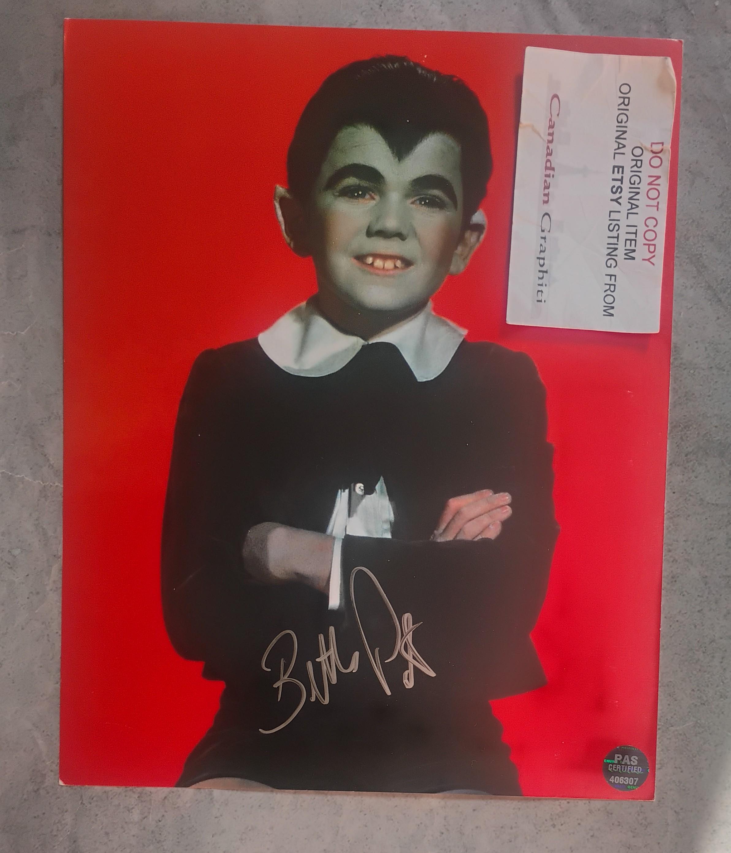 Butch Patrick Hand Signed Autograph 8x10 Photo PSA COA the Munsters - Etsy