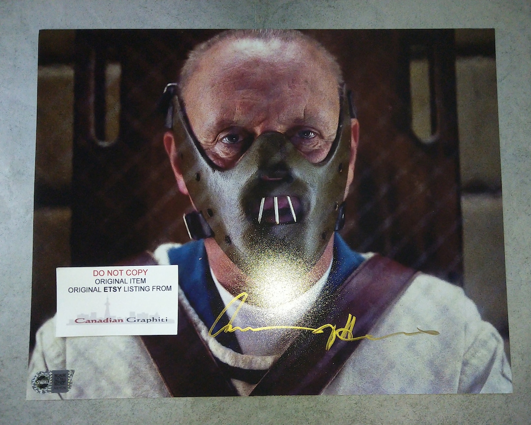 ANTHONY HOPKINS signed autographed photo COA Hologram main image 0