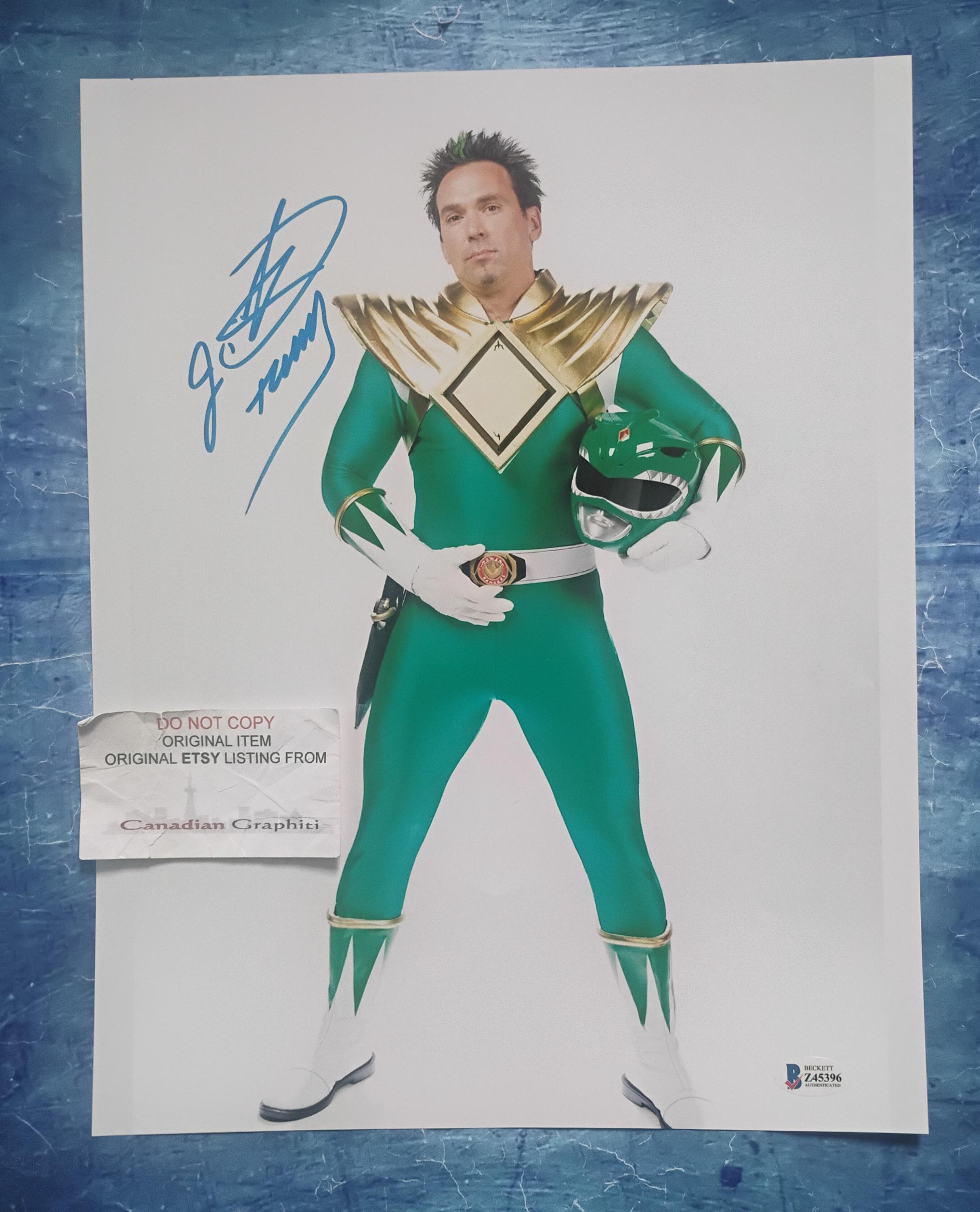 Jason David Frank Autograph - Etsy