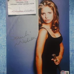 Sarah Michelle Gellar Signed - Etsy