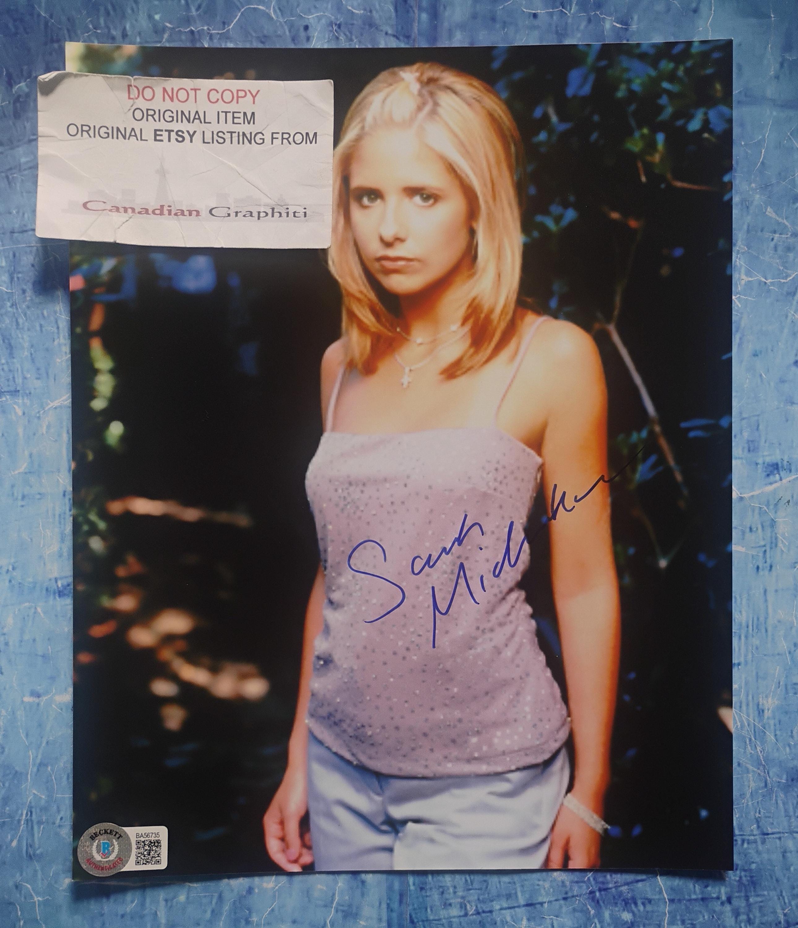 Sarah Michelle Gellar Signed - Etsy