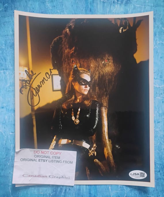 Julie Newmar Hand Signed Autograph 8x10 Photo JSA COA Catwoman - Etsy