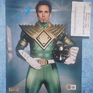 Jason David Frank Autograph - Etsy