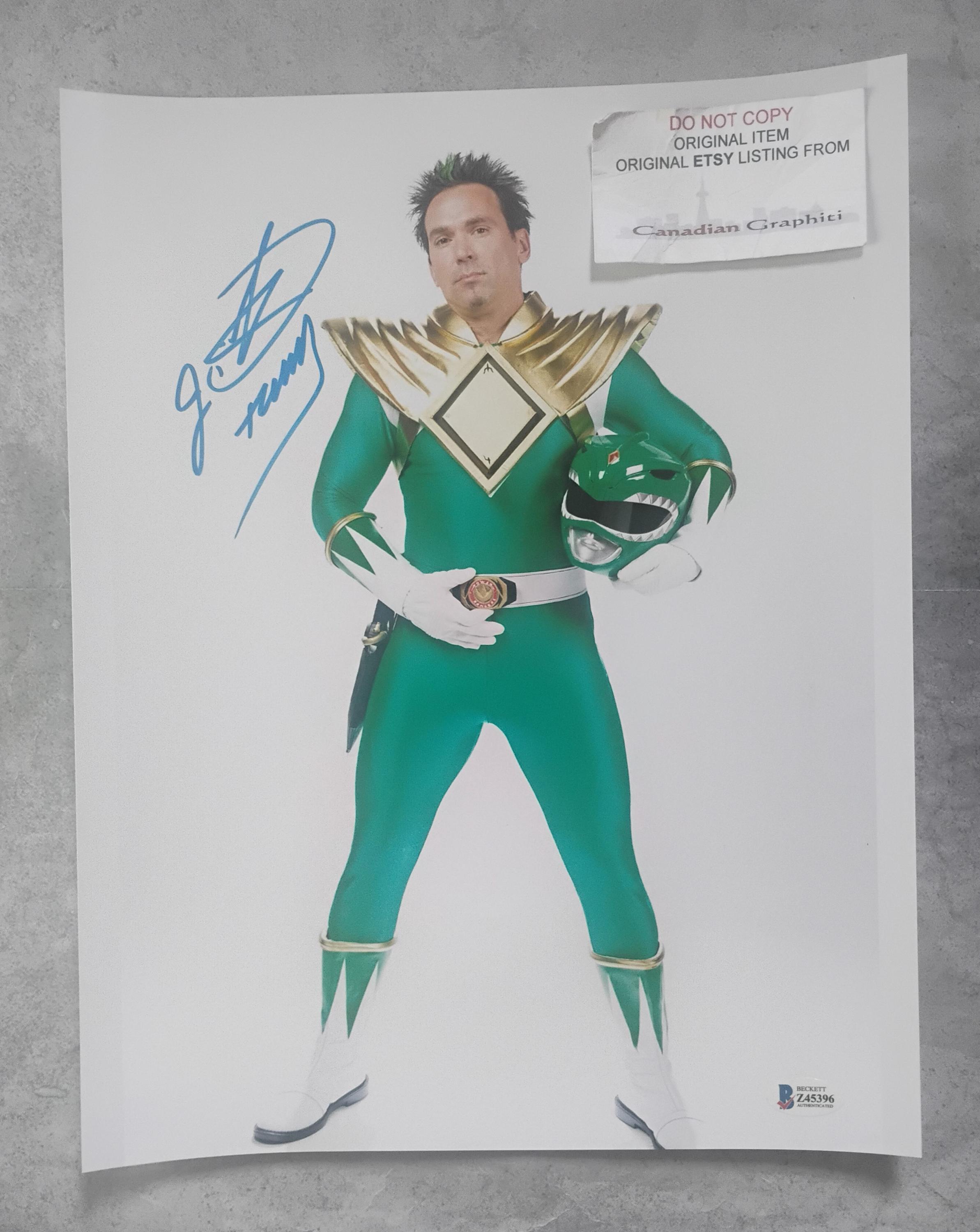 Jason David Frank Signed - Etsy