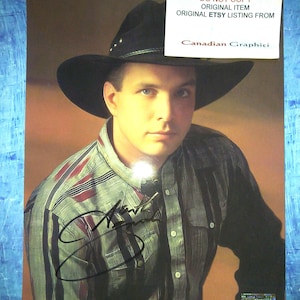 Garth Brooks Hand Signed Autograph 8x10 Photo COA