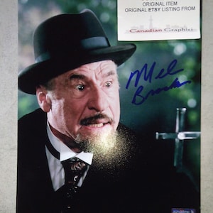 Mel Brooks handgesigneerde handtekening 8 x 10 foto COA