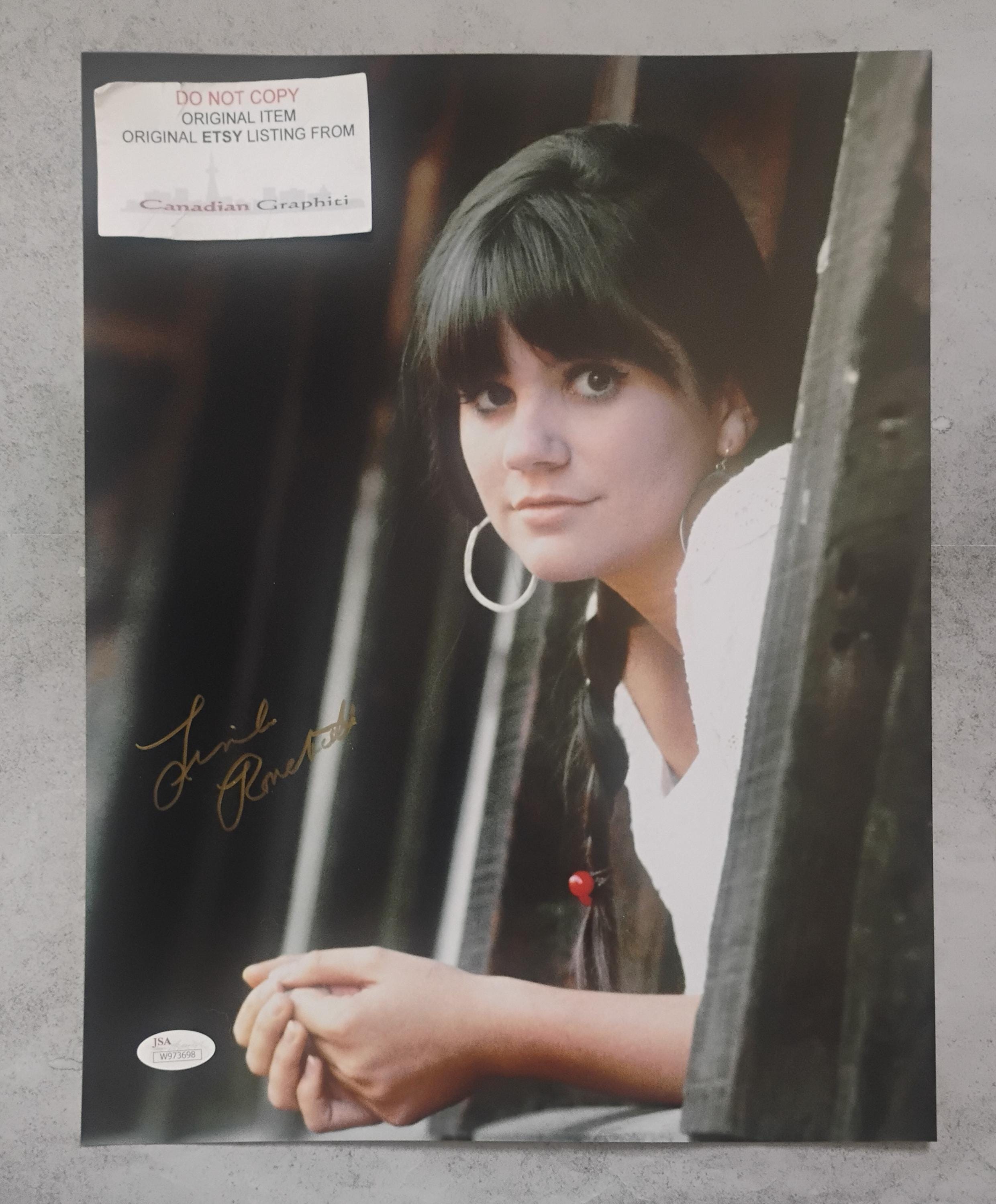 Linda Ronstadt Autograph - Etsy