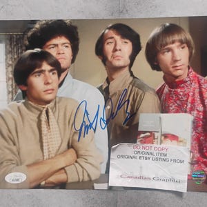 The Monkees Autograph - Etsy