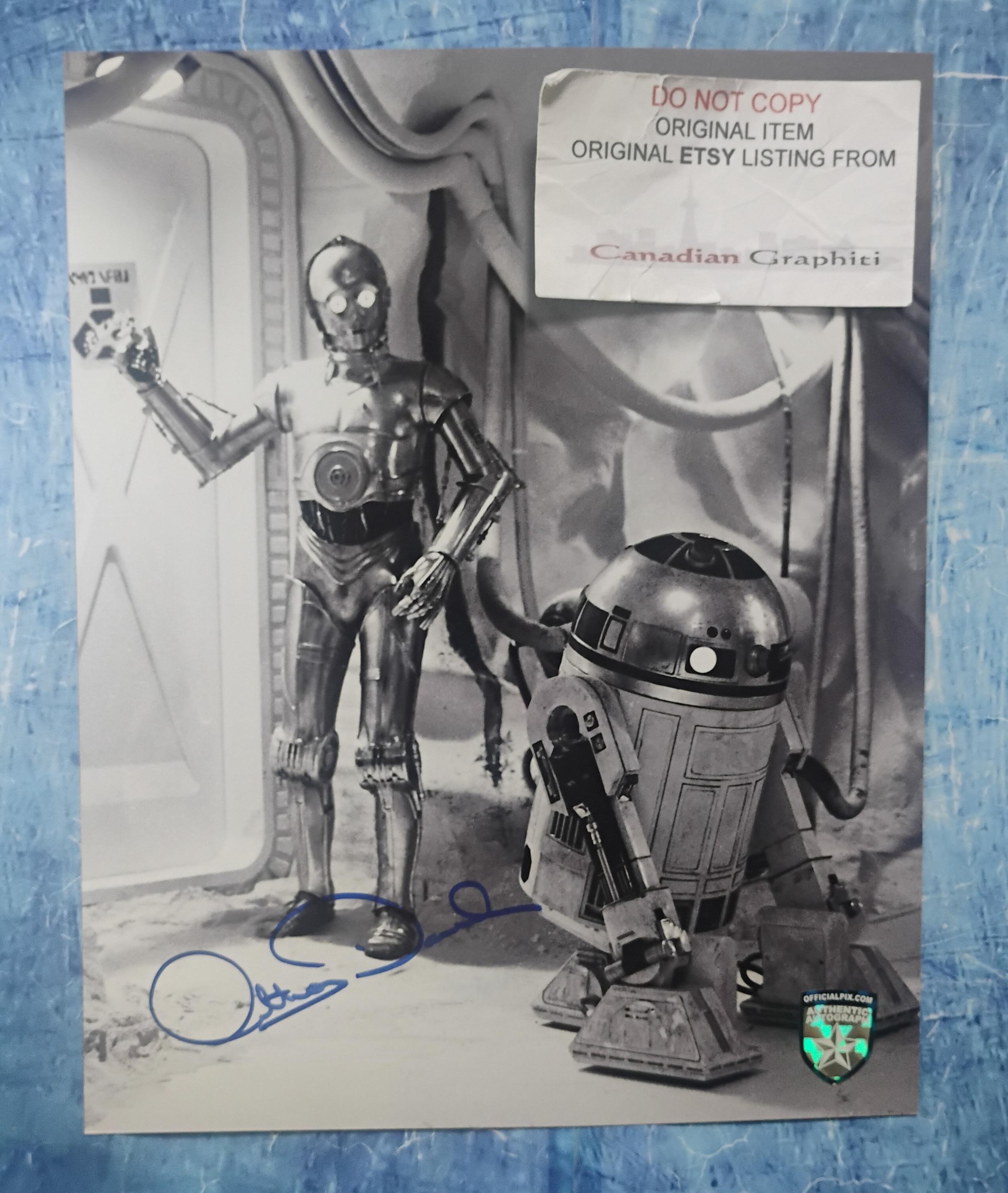 C 3po Autograph - Etsy
