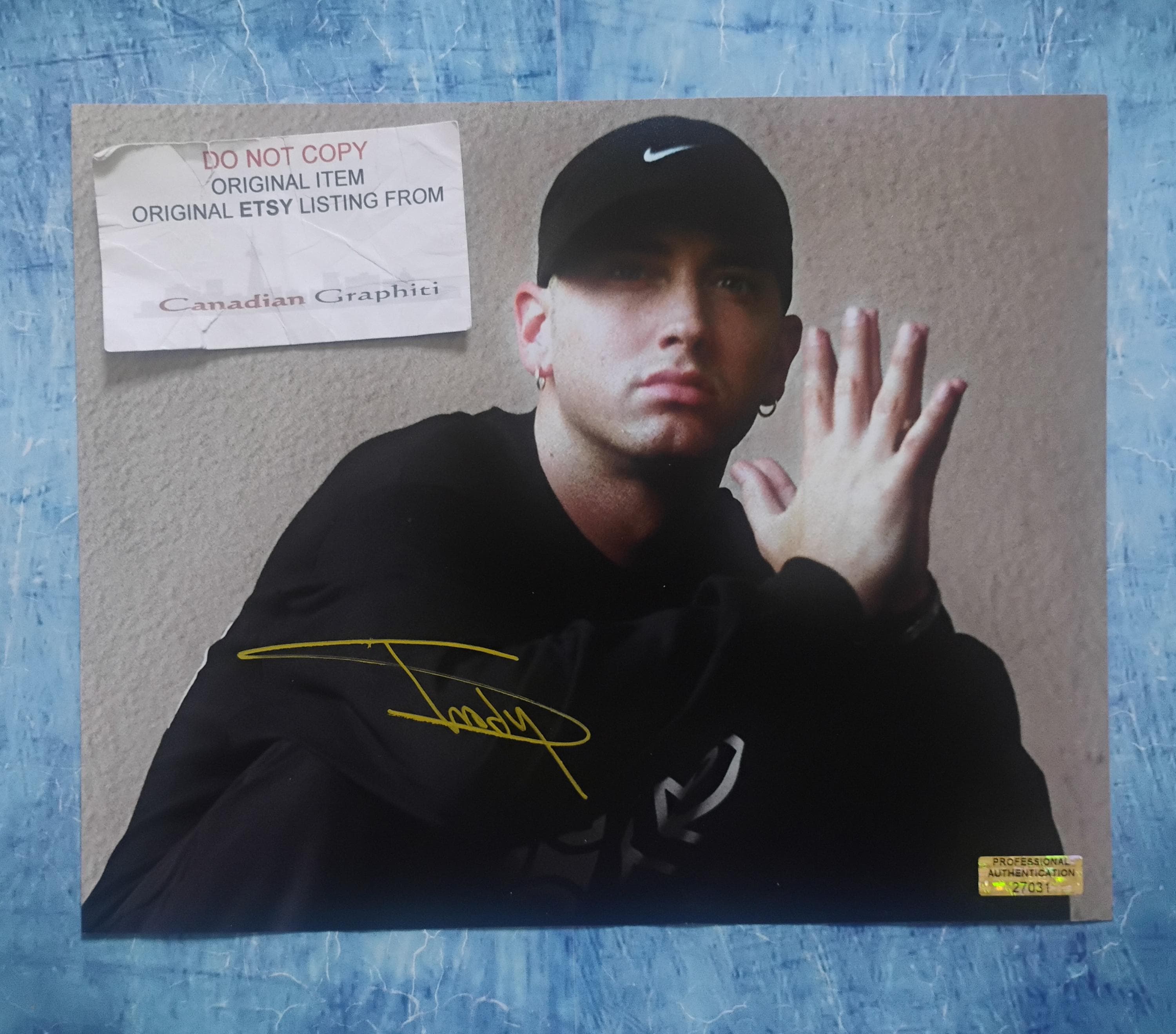 Eminem autograph - Etsy 日本