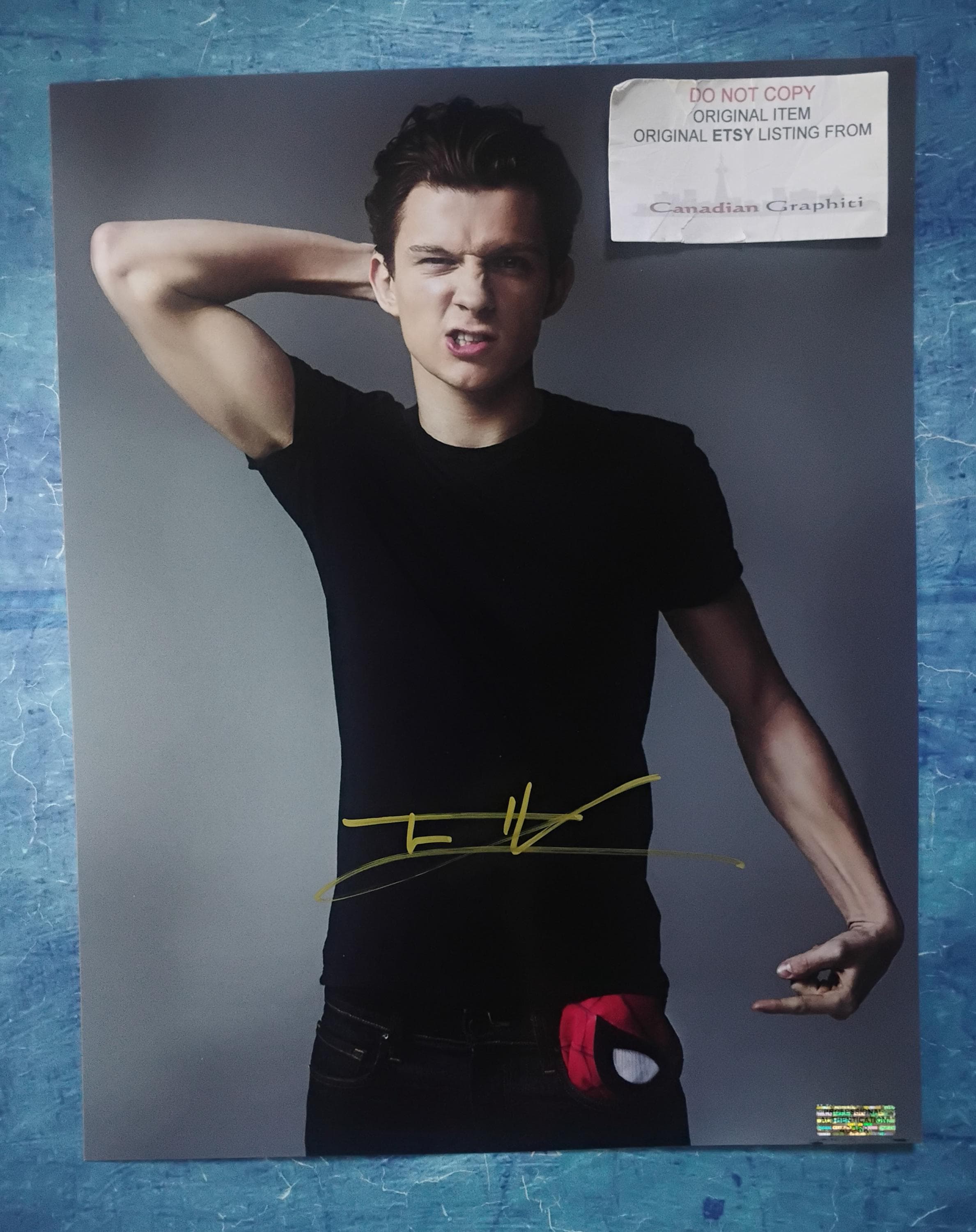 Tom holland autograph - Etsy 日本