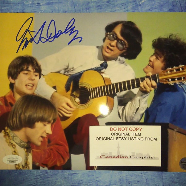 Micky Dolenz Hand Signed Autograph 8x10 Photo COA JSA The Monkees