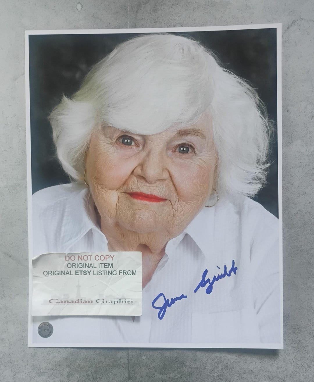 June Ritchie Autograph June Squibb Hand Signed Autograph 8x10 Photo COA - Etsy