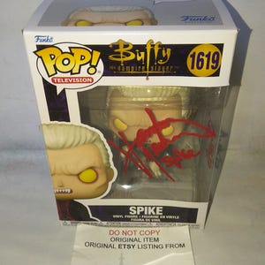 James Marsters Handsigniertes Autogramm Spike Funko Pop COA Buffy The Vampire Slayer