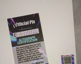 ニコラス・ホルト直筆サイン入り8x10写真 COA + OPix ノスフェラトゥ