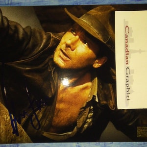 ヴィンテージ インディ・ジョーンズ 直筆サイン入り ハリソン  