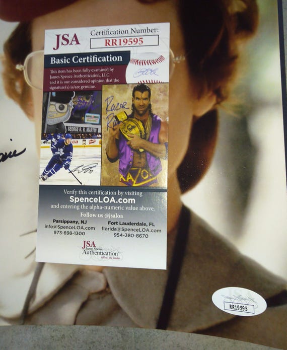 ルーシー・リー・フリッピン 直筆サイン入り 8x10 写真 JSA COA 大草原