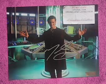 Matt Smith Hand Signed Autograph 8x10 Photo COA Doctor Who