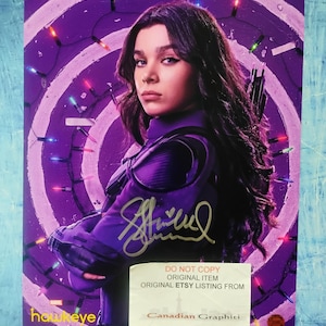 Hailee Steinfeld Autograph - Etsy