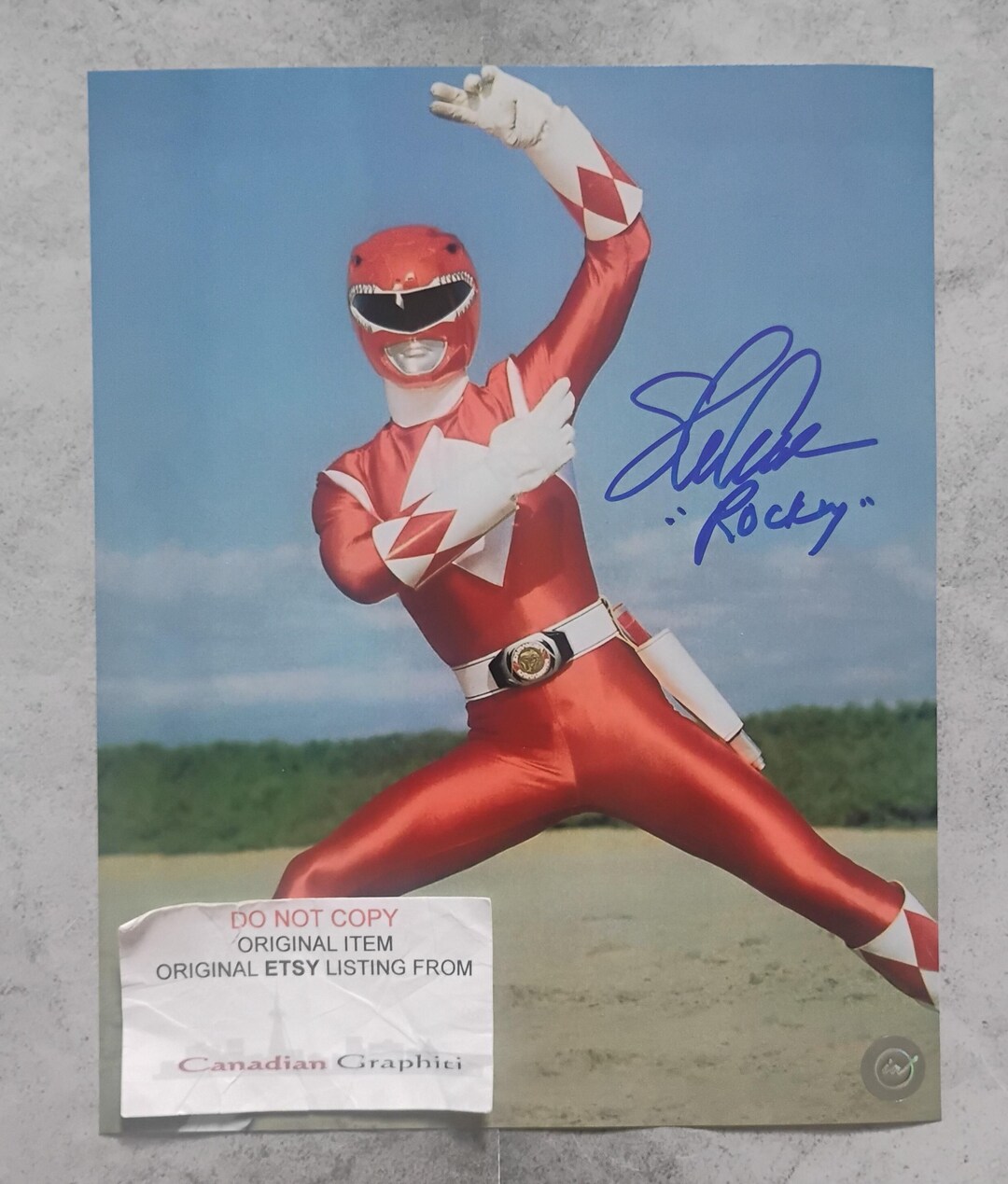 Steve Cardenas Hand Signed Autograph 8x10 Photo COA Power Rangers - Etsy