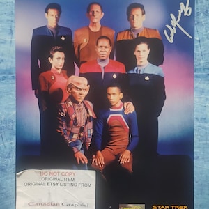 Colm Meaney Hand Signed Autograph 8x10 Photo COA Star Trek