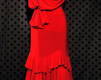 Elena model flamenco outfit