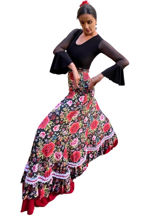 Gonna flamenco modello Marlena Etsy Italia